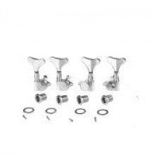 Musiclily M176-2M177-2 Колки для бас-гитары, 2+2, хром