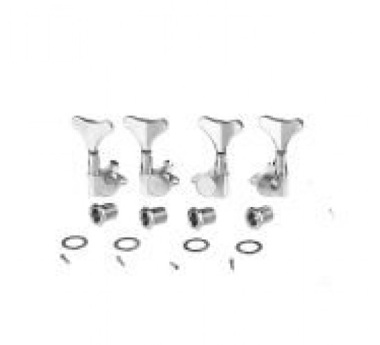 Musiclily M176-2M177-2 Колки для бас-гитары, 2+2, хром
