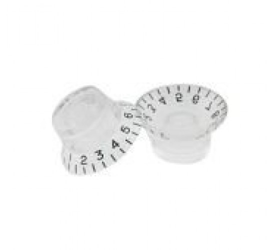 Musiclily MX0614 Ручка потенциометра Gibson Style, метрическая, прозрачная, 1 шт