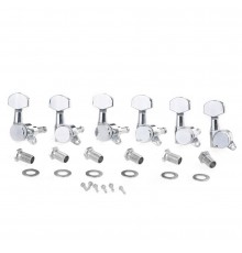 Musiclily MX1368CR-6 Колки для гитары, 6л, локовые, хром