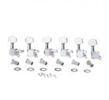 Musiclily MX1368CR-6 Колки для гитары, 6л, локовые, хром