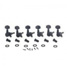 Musiclily MX1368BK-6 Колки для гитары, 6л, локовые, черные