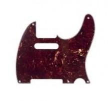 Musiclily MX1410BT Пикгард для гитары Fender Telecaster, 4 слоя, черепаховый панцирь