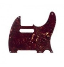 Musiclily MX1410BT Пикгард для гитары Fender Telecaster, 4 слоя, черепаховый панцирь