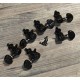 HC tuner LC721-D02 колки гитарные локовые 3+3, черные USED