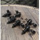 HC tuner LC721-D02 колки гитарные локовые 3+3, черные USED