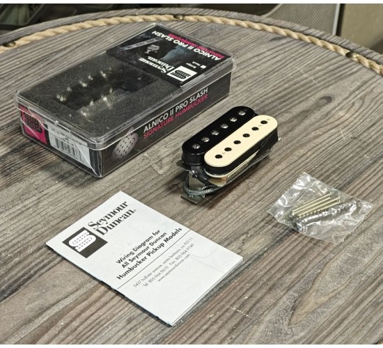 Seymour Duncan APH-2B Slash Alnico II Pro Humbucker Black Бриджевый Хамбакер для электрогитары USED