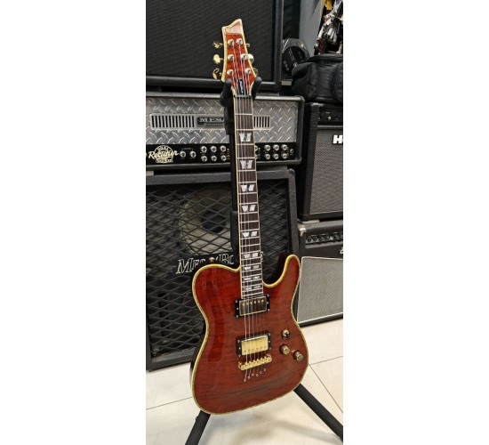 Schecter Diamond Series PT Custom электрогитара Telecaster, цвет Transparent Honey Sunburst, Корея USED