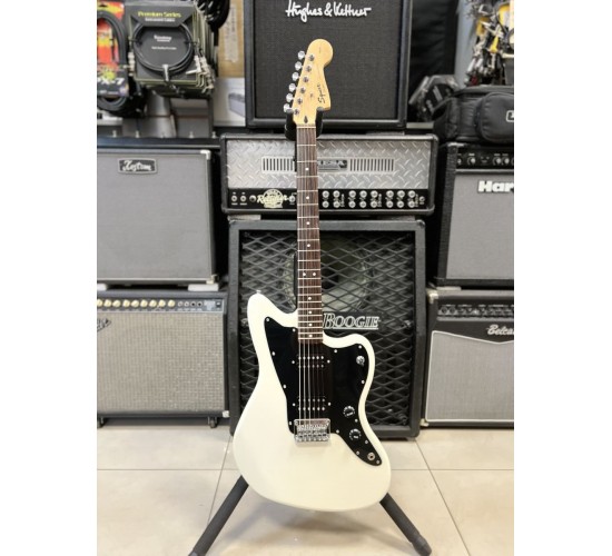 Fender Squier Affinity Jazzmaster HH электрогитара, цвет белый USED