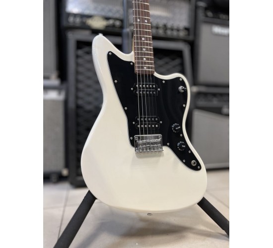 Fender Squier Affinity Jazzmaster HH электрогитара, цвет белый USED