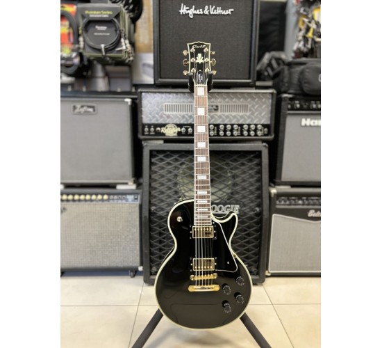 CoolZ ZLC-1 Dignity электрогитара Les Paul Custom, цвет чёрный, Япония, выставочный образец