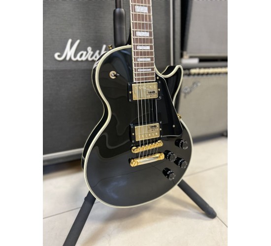 CoolZ ZLC-1 Dignity электрогитара Les Paul Custom, цвет чёрный, Япония, выставочный образец
