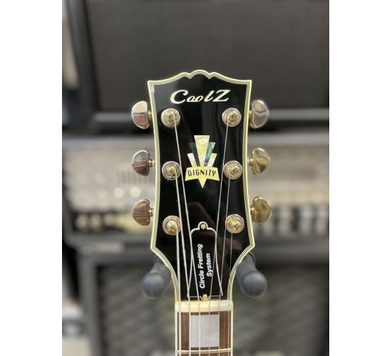 CoolZ ZLC-1 Dignity электрогитара Les Paul Custom, цвет чёрный, Япония, выставочный образец