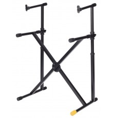 Hercules KS210B Стойка клавишная «X» тип двухъярусная