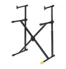 Hercules KS210B Стойка клавишная «X» тип двухъярусная
