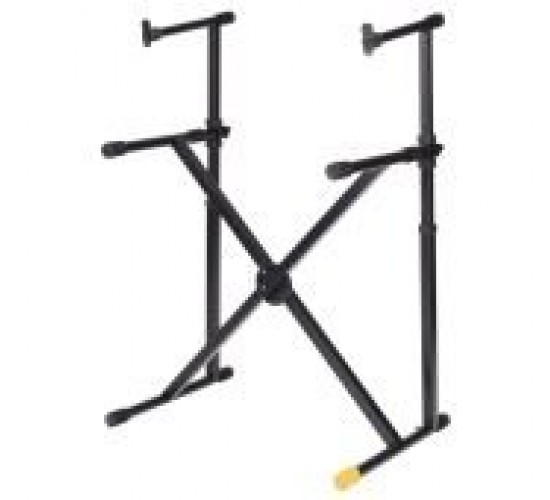 Hercules KS210B Стойка клавишная «X» тип двухъярусная