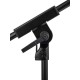 Hercules MS120B PRO Стойка микрофонная телескопическая с низким профилем и круглым основанием