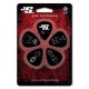 Planet Waves 1CBK6-10JS Joe Satriani Медиаторы, черные, толстые