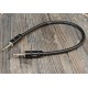 Shnoor SC225-PJPJ-0,5m Кабель для гитарного усилителя, 2х2,5мм, Powerjack, 0,5м USED