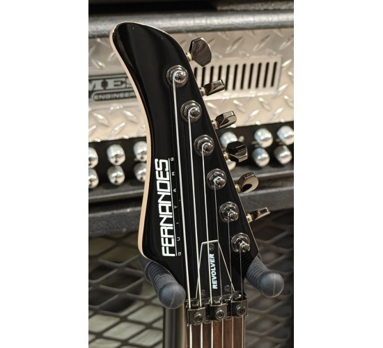Fernandes Revolver X RVX08 BLK электрогитара, цвет чёрный USED