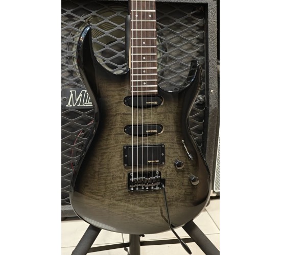 Fernandes FGZ-400 Brownburst электрогитара, Япония, цвет коричневый бёрст USED