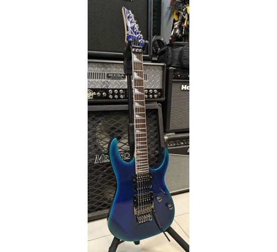 Ibanez RGR470 Jewel Blue Burst электрогитара, цвет ярко-голубой, Япония USED