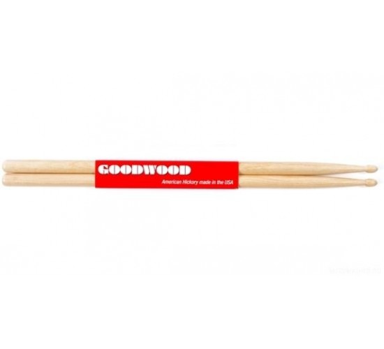 Vater GWRW Goodwood Hickory Rock барабанные палочки с нейлоновым наконечником
