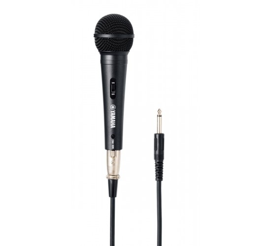 Yamaha DM-105 BL Микрофон динамический, вокальный, кардиоида, 40 Гц–15 кГц, выключатель
