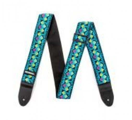 Dunlop JH14 Hendrix In Maui Blue Diamonds Ремень для гитары