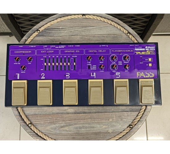 Maxon PUE-5B басовая мульти педаль, Япония USED