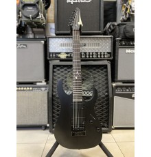 VJS Soulmaster VSM-120/7 SSBM 7-ми струнная электрогитара, Superstrat, цвет Select Satin Black Metallic (атласный черный металлик) USED
