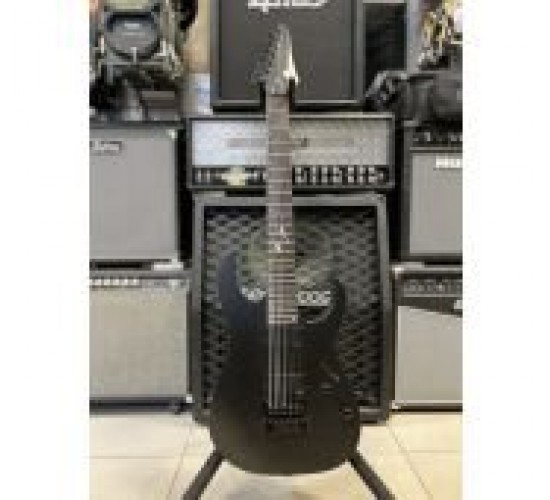 VJS Soulmaster VSM-120/7 SSBM 7-ми струнная электрогитара, Superstrat, цвет Select Satin Black Metallic (атласный черный металлик) USED