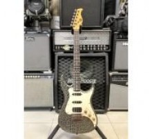 AXL Badwater AS-820 электрогитара Relic, цвет Crackle Brown/White USED