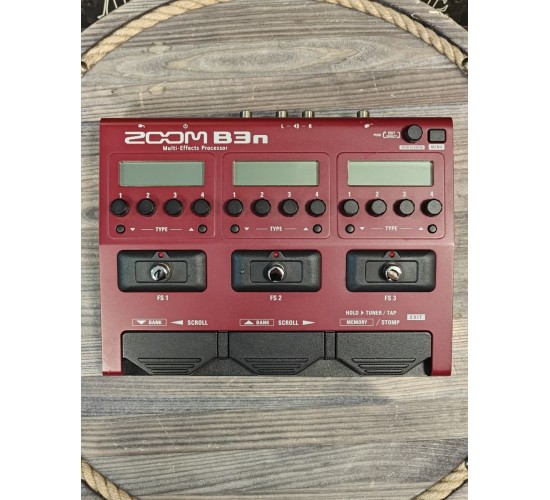Zoom B3n басовый процессор мульти-эффектов USED