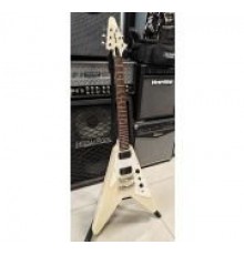 Epiphone Flying V электрогитара, цвет белый, Корея USED