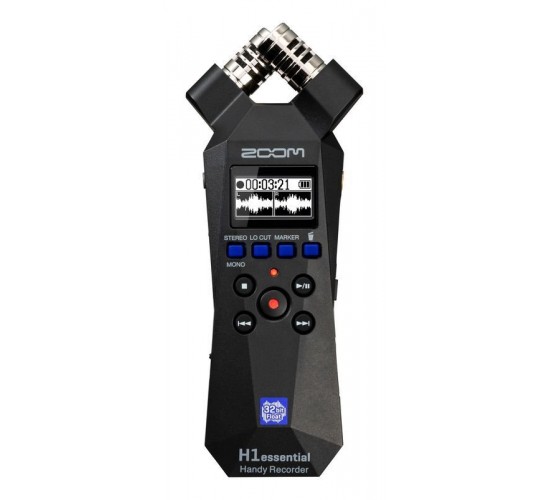 Zoom H1e Essential портативный рекордер с микрофонами X/Y и поддержкой 32-bit Float