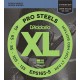 D'Addario EPS165-5 ProSteels Комплект струн для 5-струнной бас-гитары, Custom Light, 45-135