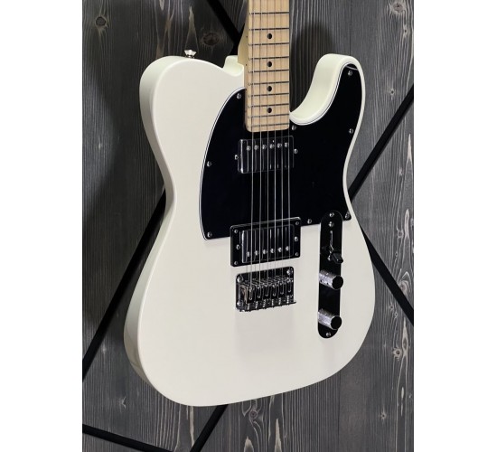 Fender Squier Contemporary Telecaster HH Pearl White электрогитара, цвет белый USED