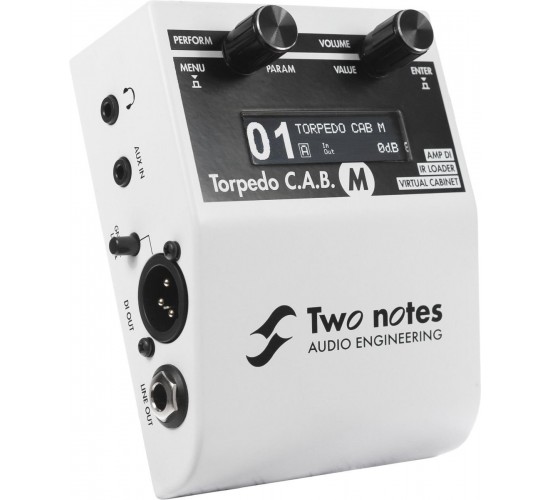 Two Notes Torpedo C.A.B. M+ симулятор кабинетов и усилителей мощности, выставочный образец