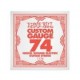 Ernie Ball 1174 струна для электро и акустических гитар. Сталь, калибр .074