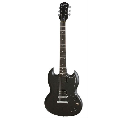 Epiphone SG Special Satin E1 Vintage Worn Ebony электрогитара, цвет черный