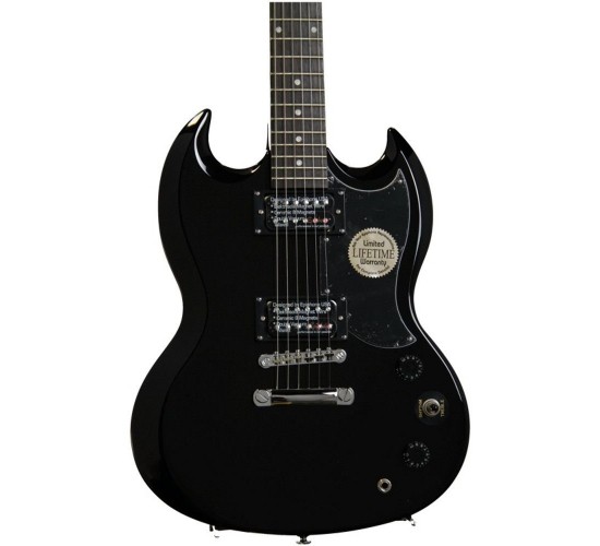 Epiphone SG Special Satin E1 Vintage Worn Ebony электрогитара, цвет черный
