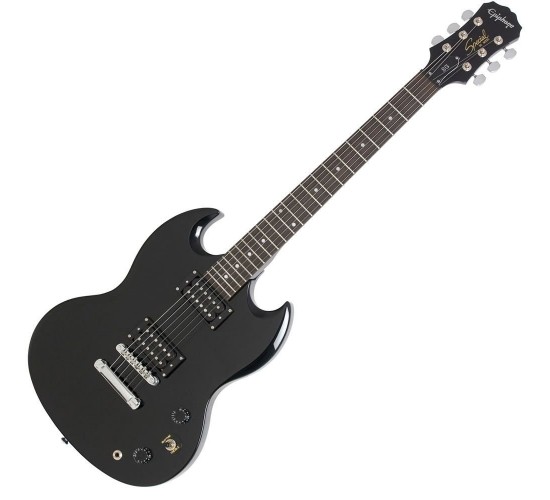 Epiphone SG Special Satin E1 Vintage Worn Ebony электрогитара, цвет черный
