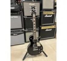 Grass Roots G-LP-60C JS Les Paul Custom электрогитара, цвет черный, Корея USED