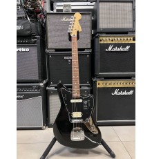 Fender Player Jaguar PF BLK электрогитара, цвет черный, Мексика USED