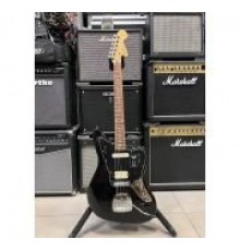 Fender Player Jaguar PF BLK электрогитара, цвет черный, Мексика USED