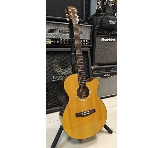 Fender GDC100SCE NAT электроакустическая гитара USED