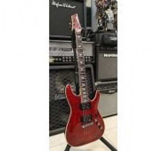Schecter Omen Extreme-6 BCH электрогитара, цвет красная вишня USED
