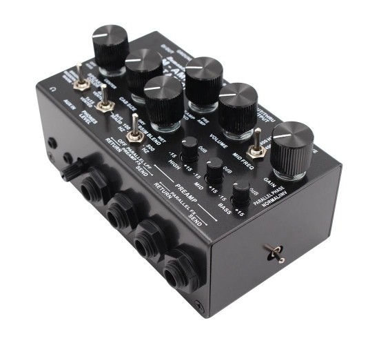 Demonfx SIM-AMP Bass Station Преамп для бас-гитары DSM