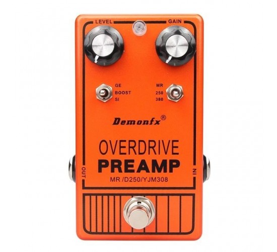 DemonFX YJM308 педаль эффекта овердрайв для электрогитары